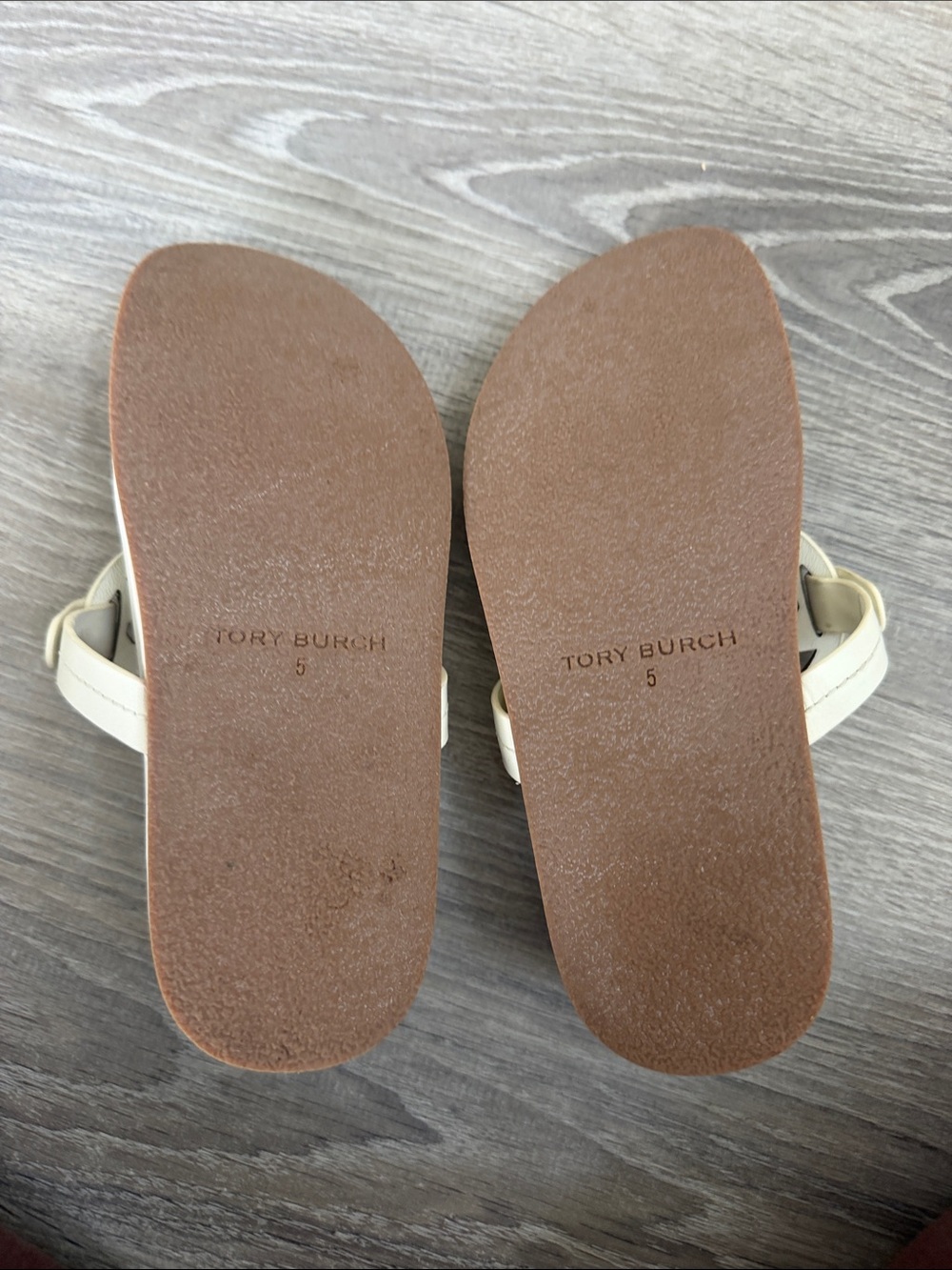 Tory Burch Cream Miller Cloud Sandal - Picture 5 of 5